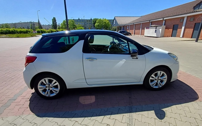 Citroen DS3 cena 20000 przebieg: 93300, rok produkcji 2010 z Kutno małe 67